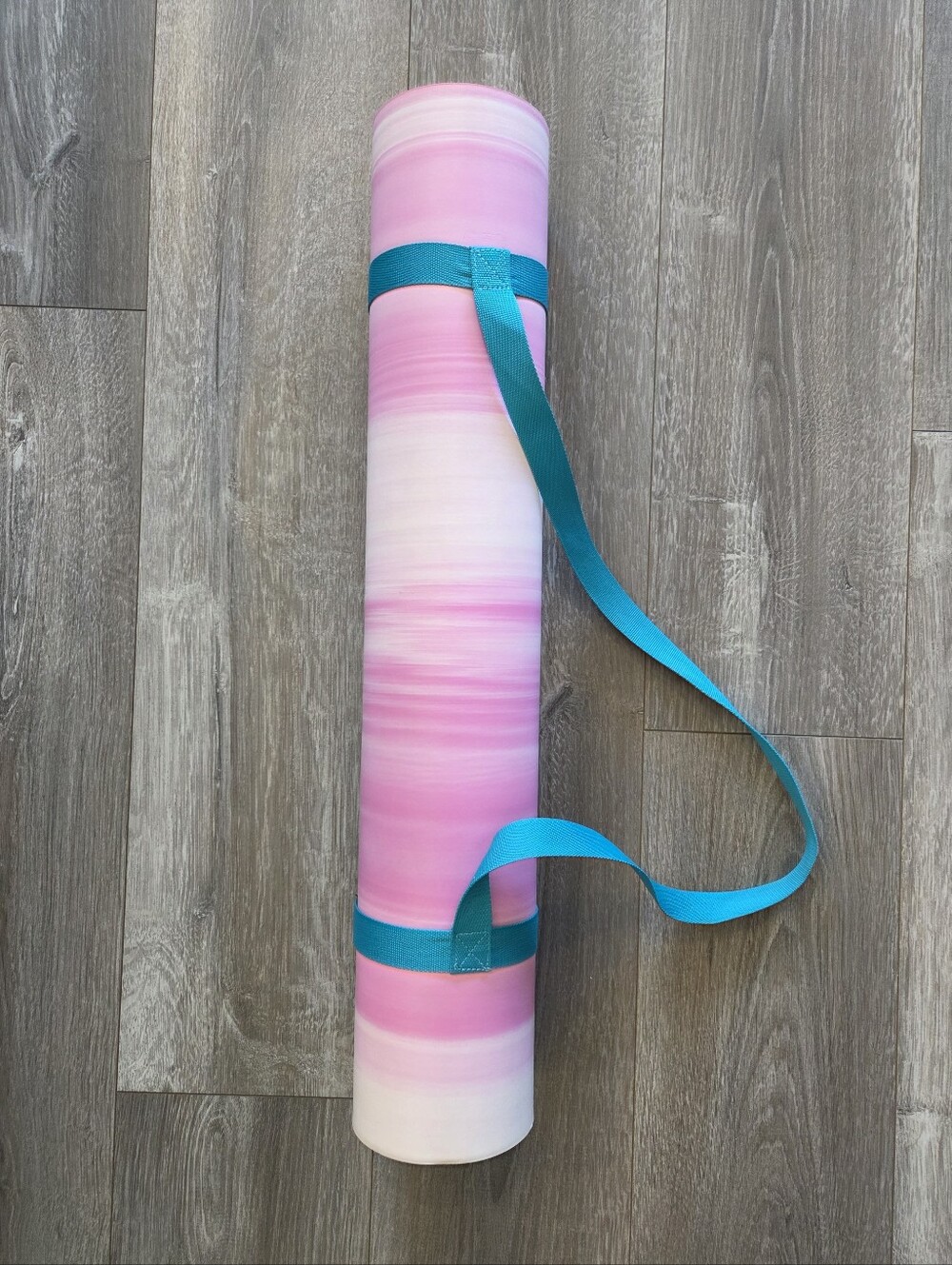 Lululemon Pink Tie Dye Yoga Mat